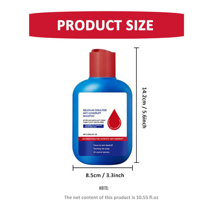 Nipori 10.55 Fl Oz Anti-Dandruff Shampoo – Oil Control, Color Protection & Gentle Cleansing