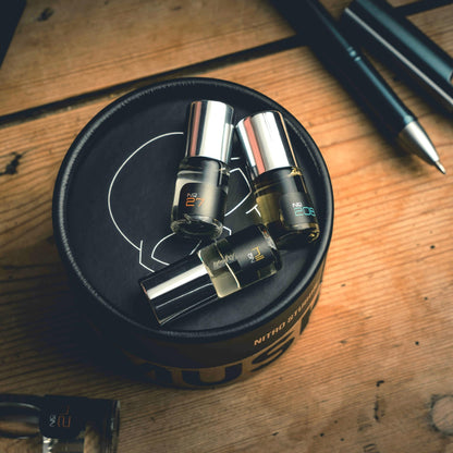 Nitro Musk: 7 Original Musk & Hustle Creations Roll-On Fragrances – Pure Oil, USA Made