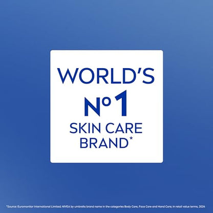 NIVEA Skin Firming Melanin Beauty & Hydration Lotion with Q10 & Argan Oil – 16.9 oz