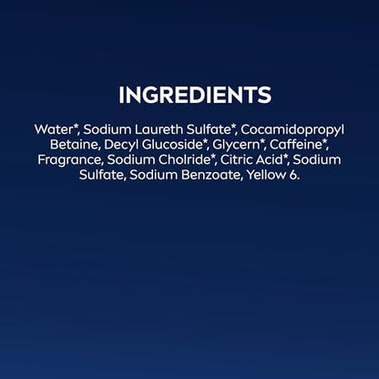 NIVEA MEN Boost 3-in-1 Body Wash with Citrus & Caffeine – 16.9 oz (Pack of 3)