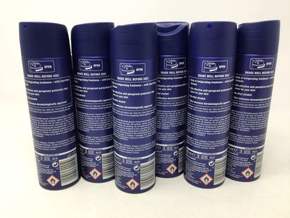 6 x NIVEA MEN Cool Kick 48h Antiperspirant 150ml Pack