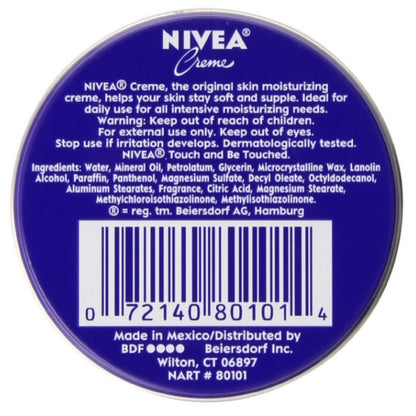NIVEA Skin Creme 1 oz – Pack of 10 | Deep Moisturizing Cream for Hands & More