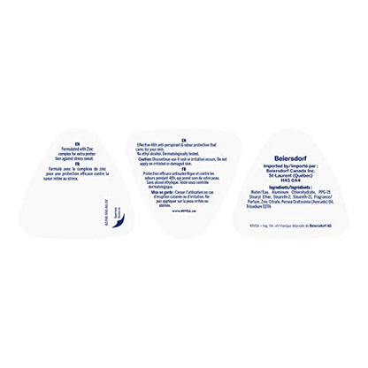 NIVEA Stress Protect Zinc Complex Deodorant Roll-On – 50 ml (1.69 oz) for Women