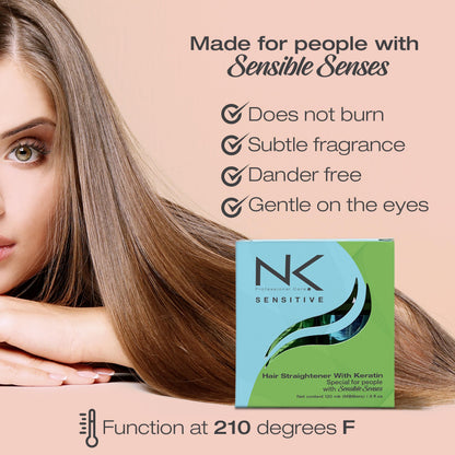 NK Professional Care Keratin Hair Straightening – Sensitive Scalp, Formaldehyde-Free, 950ml