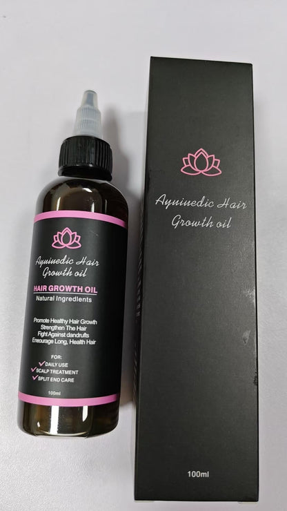 NO BALD Lifewitqueenp Hair Growth Oil – Lightweight Ayurvedic Oil for All Hair Types