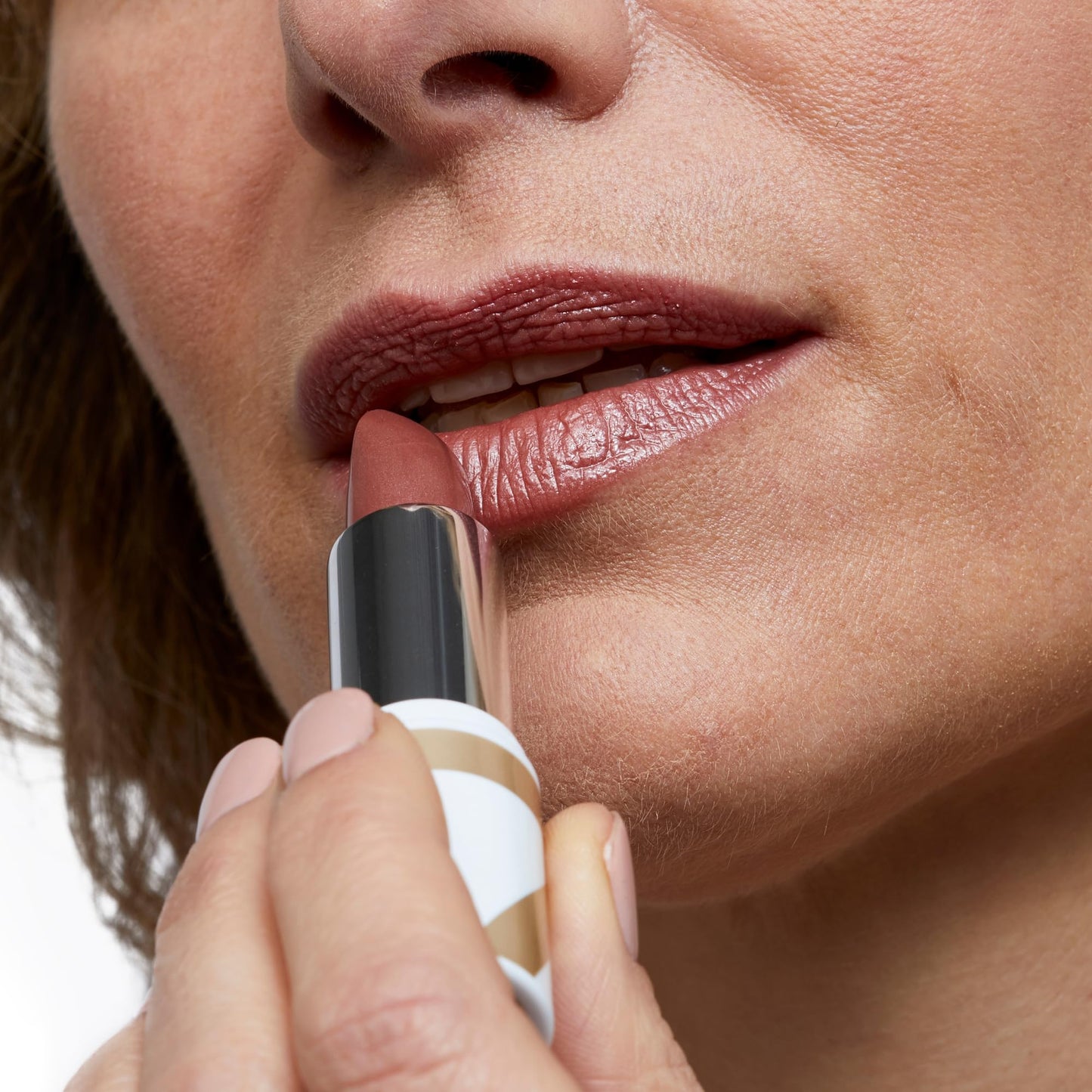 No7 Age Defying Lipstick Soft Cherry | Hydrating Satin Lip Color with Hyaluronic Acid