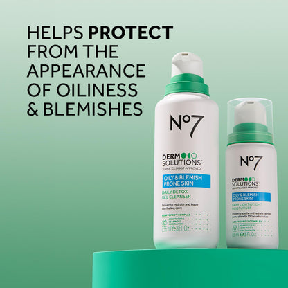 No7 Derm Solutions Daily Detox Foaming Cleanser | Ceramides, Niacinamide & Adaptogens