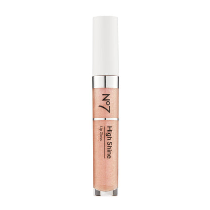No7 High Shine Lip Gloss Sparkling Rose – Hydrating, Long-Lasting Shine