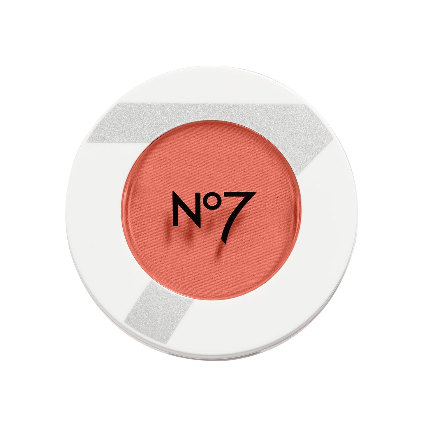 No7 Matte Powder Blush - Peaches | Loose Blush with Vitamin E for Natural Glow