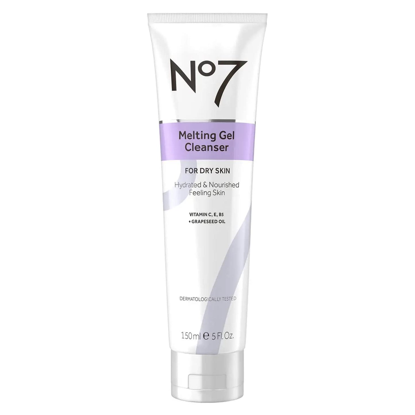 No7 Melting Gel Cleanser – Hydrating Makeup Remover Balm with Vitamin C & E (150 ml)