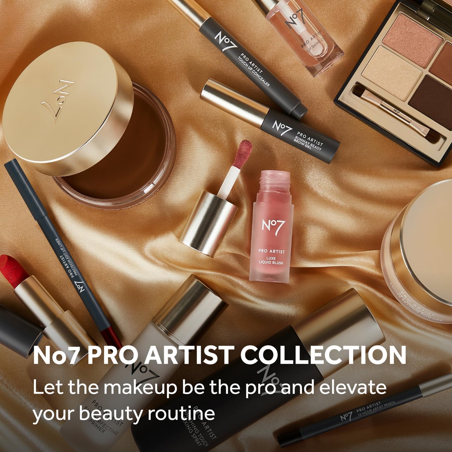 No7 Pro Artist Loose Setting Powder – Soft-Focus Translucent & Oil Control