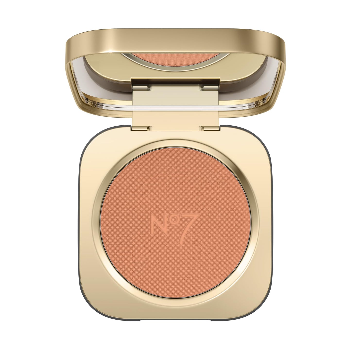 No7 Pro Artist Luxe Powder Blush for Cheeks – Buildable, Silky Glow (Coral, 5g)