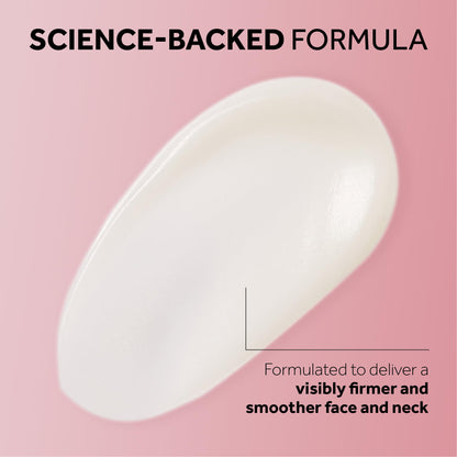 No7 Restore & Renew Multi-Action Serum – Firming Face & Neck, Hibiscus Peptides & Hyaluronic Acid