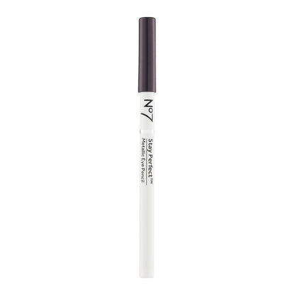 No7 Stay Perfect Eye Pencil Purple – Precision Tip, Waterproof, Up to 12 Hours