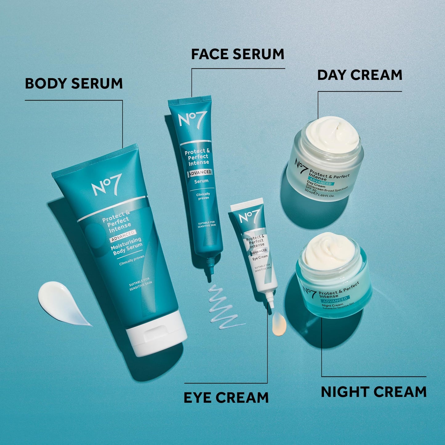 No7 Protect & Perfect Intense Advanced Night Cream – Vitamin E, Shea Butter & Collagen Peptide Technology (1.69 fl oz)