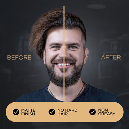 Noble By Greg Young - Strong Hold Matte Hair Paste | Flexible & Long-Lasting Style