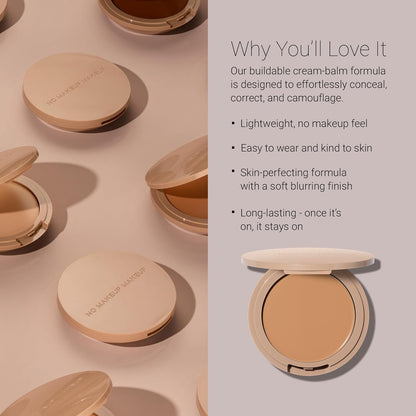 No Makeup Makeup Foundation Almond — Weightless Cream-Balm with FlexShade Technology