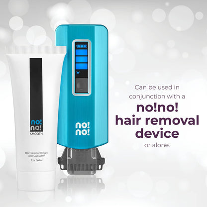 no-no! Smooth After Treatment Lotion – Post-Treatment Moisturizer for Face & Body | Soothes, Hydrates, and Supports Hair Regrowth Control