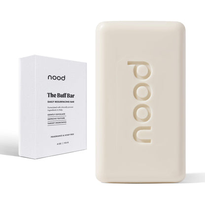 Nood Buff Bar — Pre-Shave Exfoliating KP Body Scrub for Smoother Skin