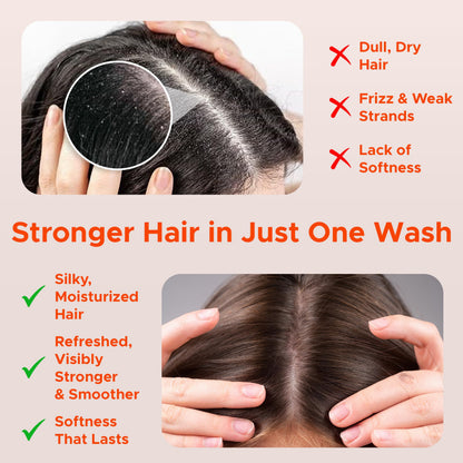Nora Ross Garlic Extract & Rosemary Strengthening Shampoo & Conditioner – 12 oz Each