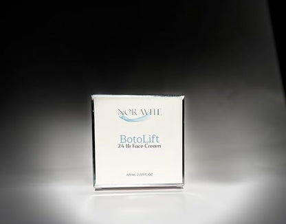Noravite Botolift Face Tightening Cream – Unscented with Hyaluronic Acid & Argireline | Anti-Wrinkle Moisturizer | Made in Greece