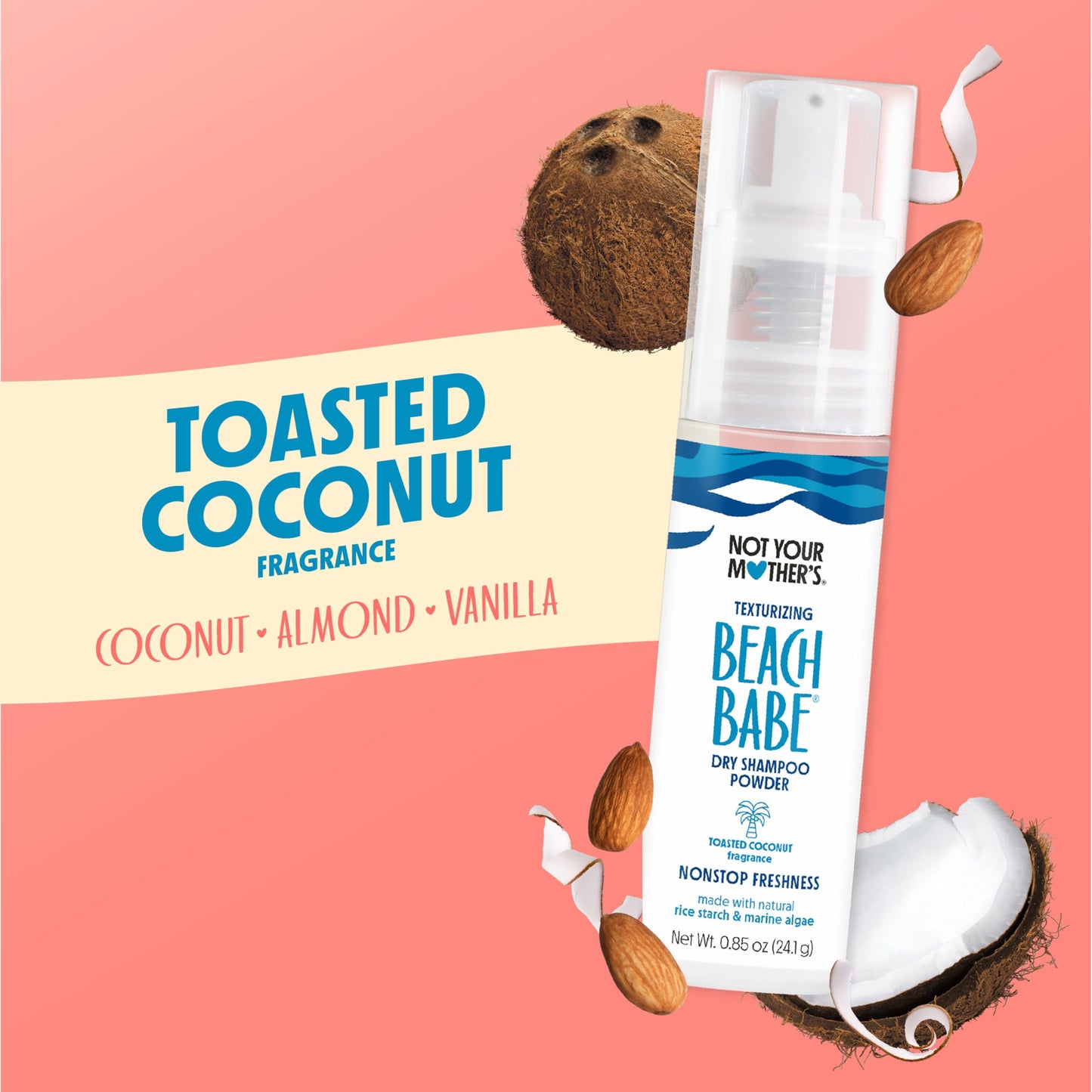 Not Your Mother's Beach Babe Texturizing Dry Shampoo Powder (2-Pack) – 0.85 oz Each