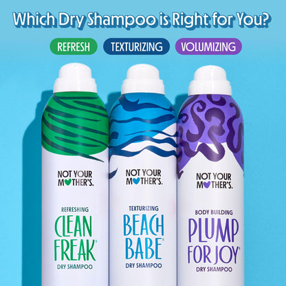 Not Your Mother's Clean Freak Refreshing Jumbo Dry Shampoo (2-Pack) – 12 oz Each | Fresh Citrus