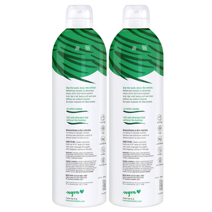 Not Your Mother's Clean Freak Refreshing Jumbo Dry Shampoo (2-Pack) – 12 oz Each | Fresh Citrus