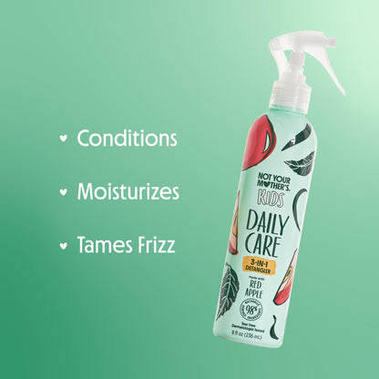 Not Your Mother's Kids Daily Care 2-in-1 Shampoo & Conditioner + 3-in-1 Detangler (2-Pack) – All Hair Types