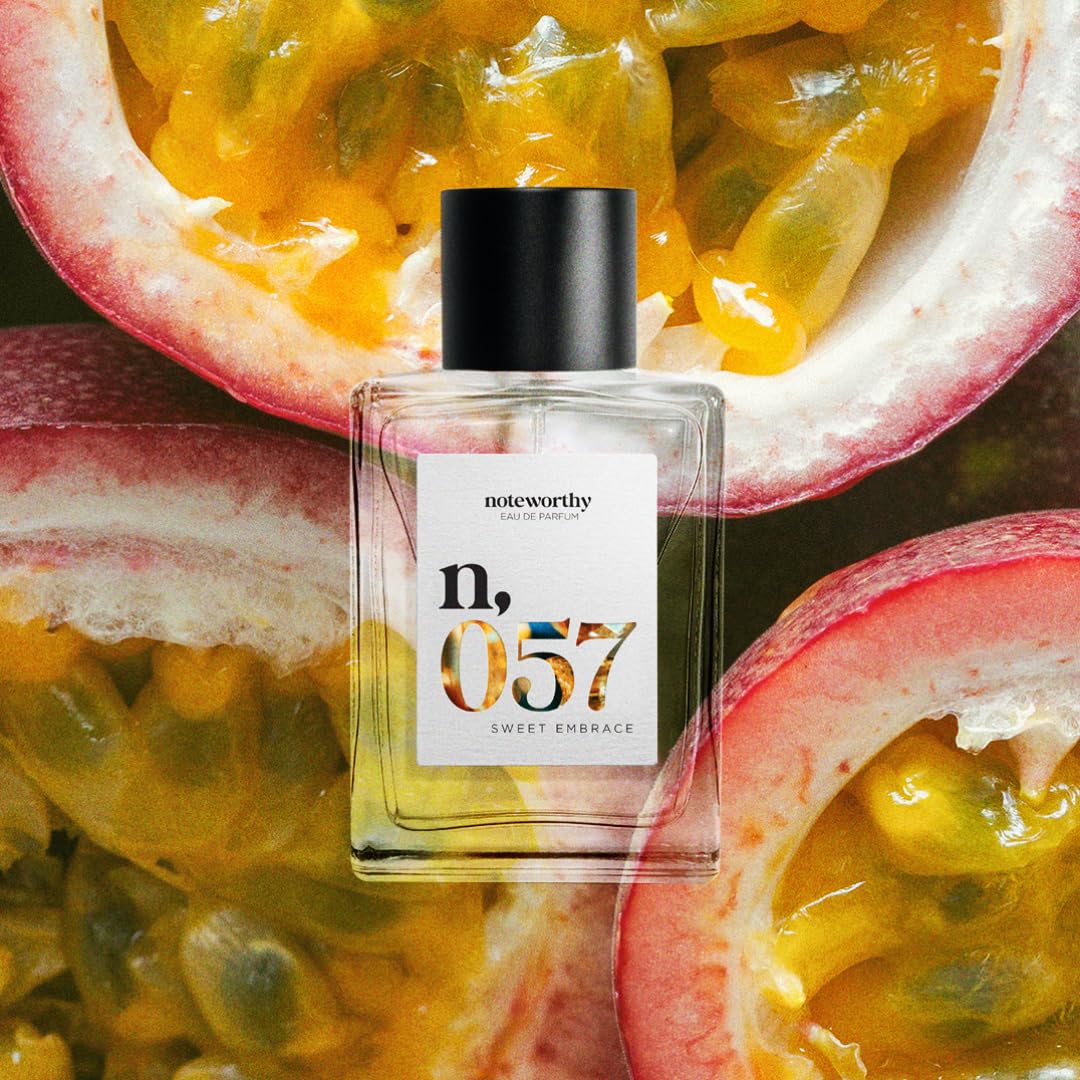 Noteworthy n057 Sweet Embrace Eau de Parfum – Vanilla, Passionfruit, Tonka Bean | Unisex 100ml