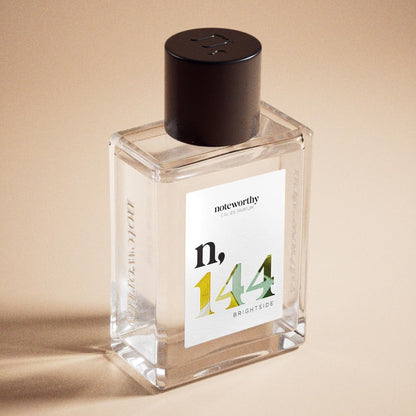 Noteworthy n,144 Brightside Eau De Parfum – Citrus & Vanilla | Unisex Perfume, 50ml