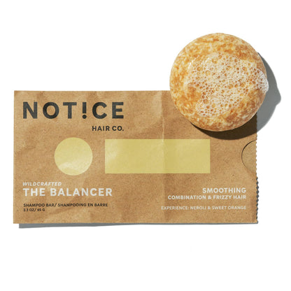 NOT!CE Hair Co. The Balancer Shampoo Bar – Smoothing for Combination & Frizzy Hair