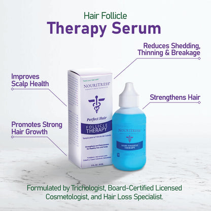 NouriTress Hair Follicle Therapy Serum – Advanced Scalp Treatment with Rosemary and Castor Oil