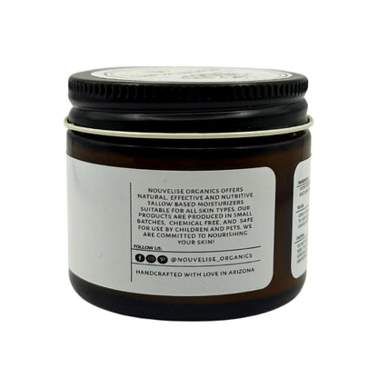 Nouvelise Organics Pure Whipped Tallow Moisturizer — Unscented, 1.7oz