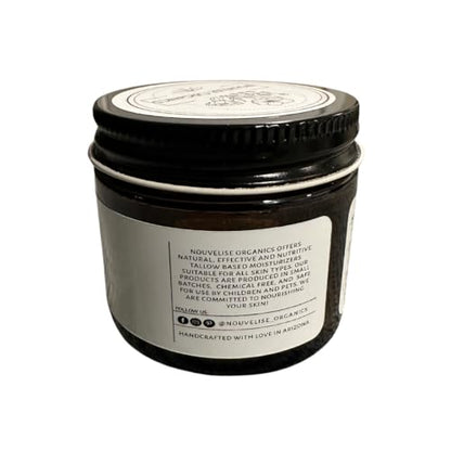 Nouvelise Organics Pure Whipped Tallow Moisturizer — Unscented, 1.7oz