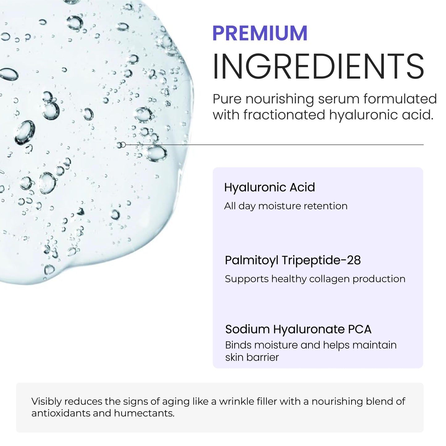 Nova Derm Institute Lightweight Hydrating Serum – Oil-Free, Fragrance-Free for Sensitive Skin