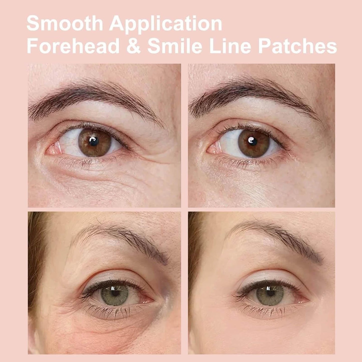 NOVALIFT Kunnozz Micro Eye Patches – Puffy Eyes, Dark Circles, Smile Lines & Forehead Hydration (2 Boxes)