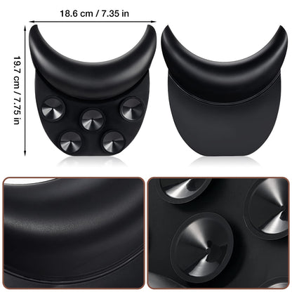 Noverlife Salon Neck Rest Cushion with Suction Cups – Non-Slip Silicone Neck Pillow