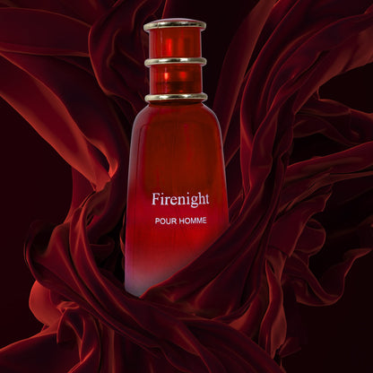 NovoGlow Firenight Pour Homme – Eau de Parfum for Men, 3.4 oz | Daywear & Casual Fragrance