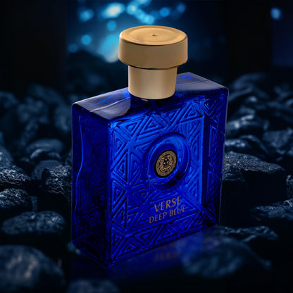 NovoGlow Verse Deep Blue Eau de Parfum for Men – Daywear Cologne, 3.4 oz | Gift-ready