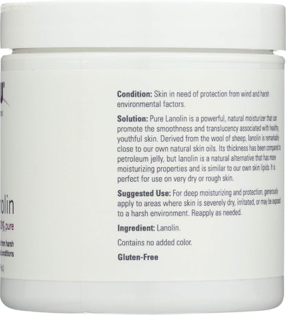 NOW Foods Pure Lanolin - 7 oz | Rich Moisturizer for Dry Skin