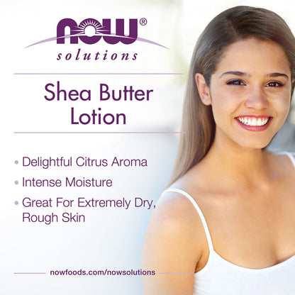 NOW Foods Solutions Shea Butter – 100% Pure Skin Emollient, 7 oz
