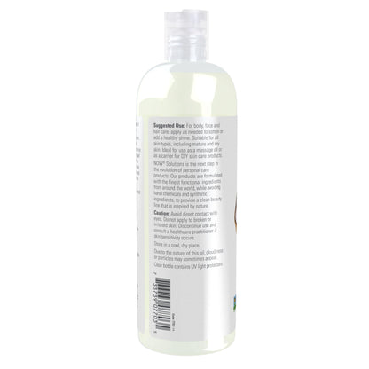 NOW Foods Solutions Liquid Coconut Oil: Light, Nourishing Carrier Oil (16 oz)