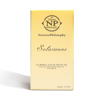 NP NATURES PHILOSOPHY Hair Perfume — Leave-In Serum & Shine Spray, Anti-Frizz, 50ml (Solarienne)