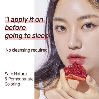 NS BEAUTY Lux Triple Lip Cure Balm Athena Red Orange – Natural Tinted Lip Care