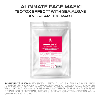 NSC Alginate Mask with Chlorella & Pearl Extract – 2.2lb, 40+ Applications