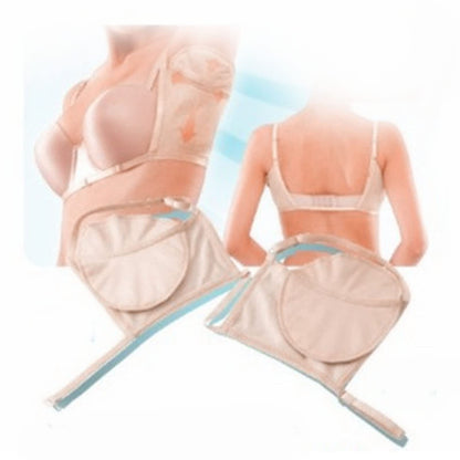 NSXAYIWE Underarm Sweat Vest — Reusable Cotton Sweat Pads with Adjustable Straps for Women