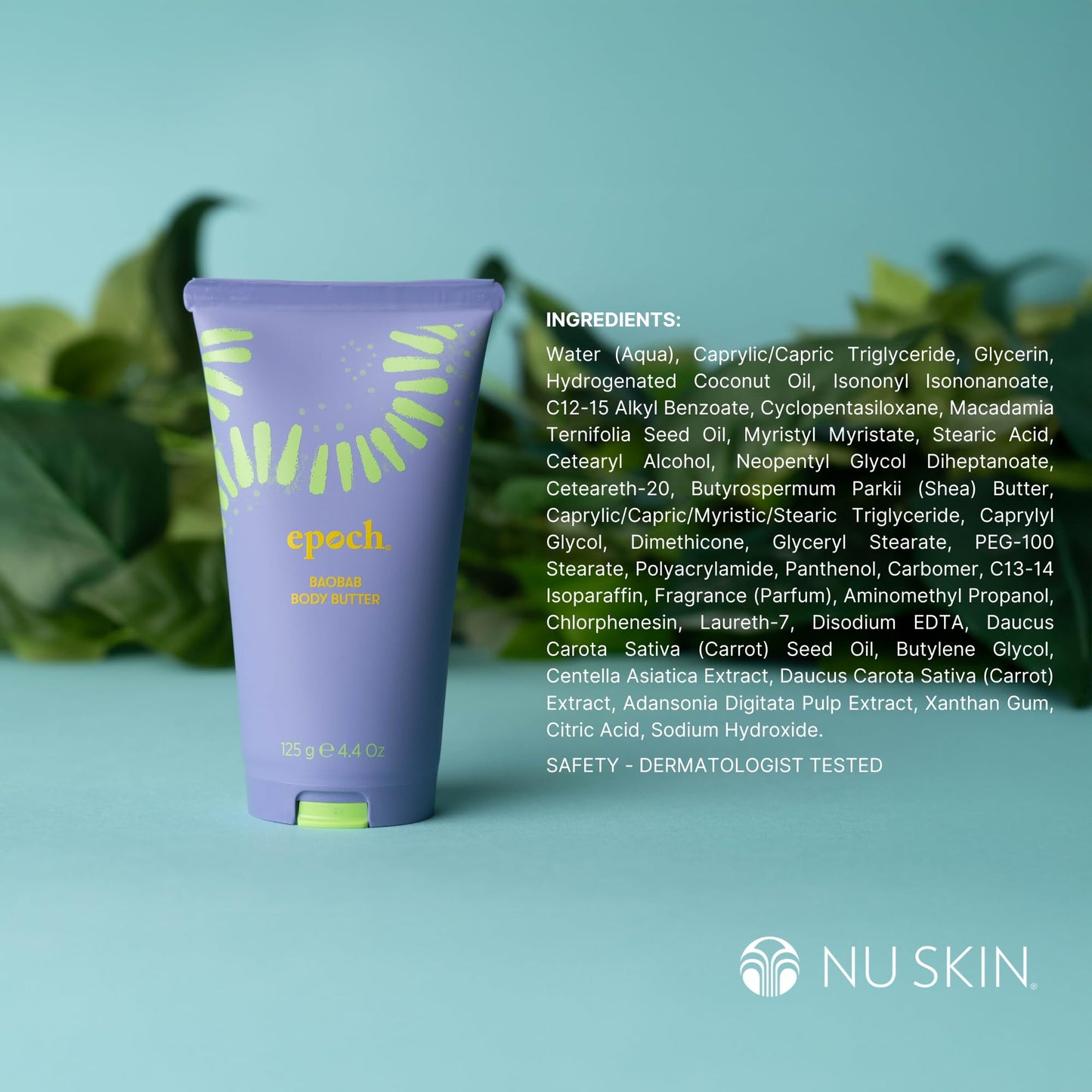 Nu Skin Epoch Baobab Body Butter — Rich Shea & Baobab Hydration Cream (2 Pack)