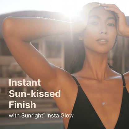 Nu Skin Sunright Insta Glow Self Tanner Gel – Natural Face & Body Tan | 4.2 oz, 2-Pack