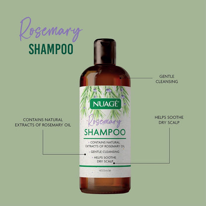 Nuage Rosemary Shampoo & Conditioner Bundle | Thickening & Regrowth for All Hair Types